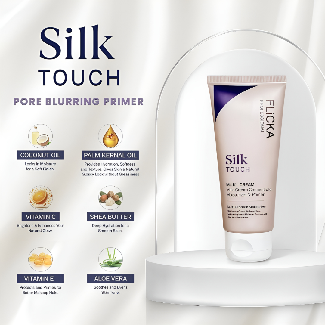 (Buy 1 Get 1 Free) Flicka 3-in-1 Silk Touch Primer