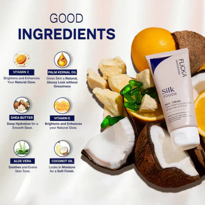 Flicka 3-in-1 Silk Touch Primer For Flawless Makeup