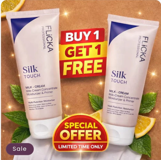 (Buy 1 Get 1 Free) Flicka 3-in-1 Silk Touch Primer
